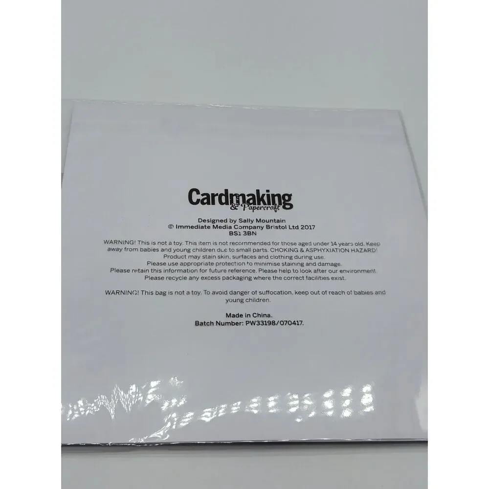 Sally Mountain Cardmaking & Papercraft Stamp Set Shine Bright Christmas Blessing